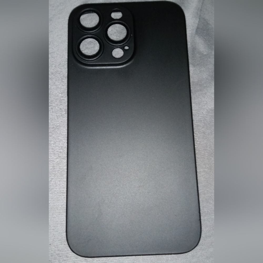 Black iPhone 15 Pro Case